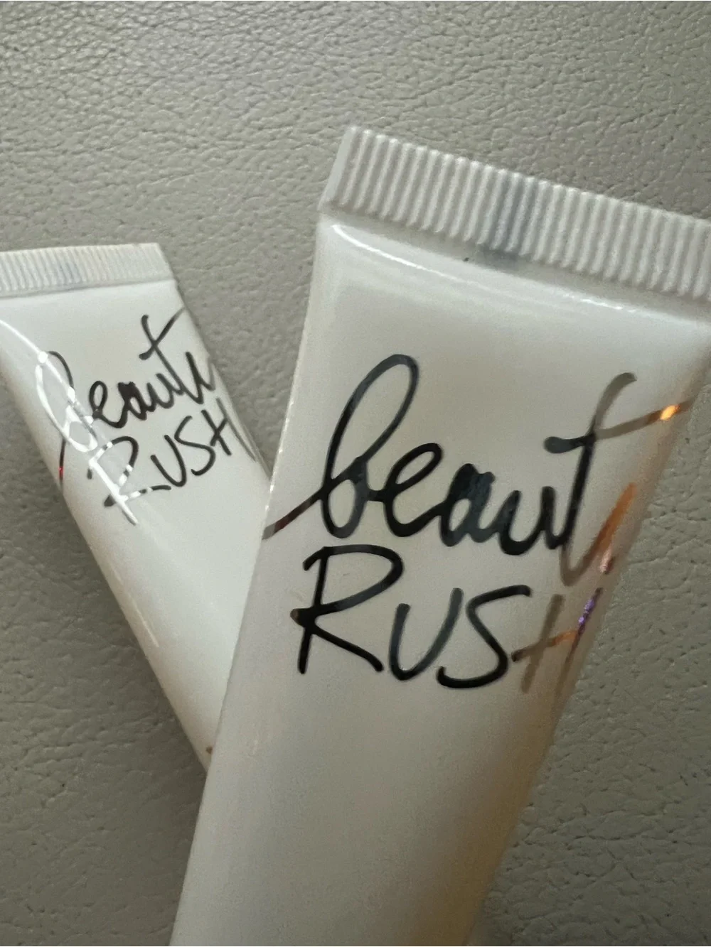 NWT- Victoria's Secret Beauty Rush Minty Lip Shine - White- 2 tubes